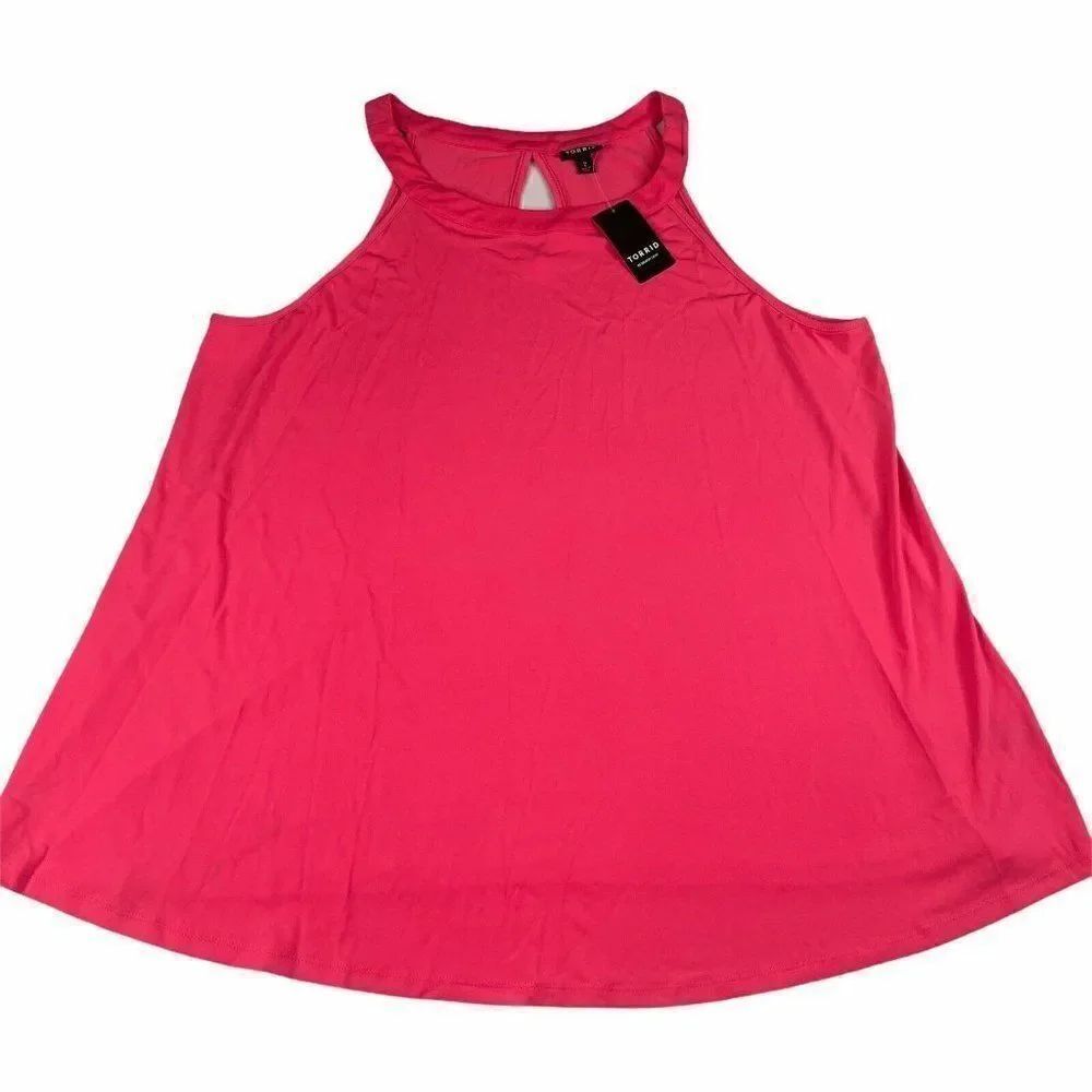 Torrid Rose Thorn Ity Goddess Tank Pink